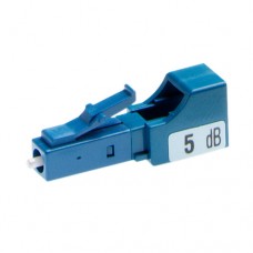 LC Fiber Optic Attenuator, Fixed Value, Male to Female Plug-in Type