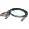 1M QSFP+ to 4 XFP Copper Breakout Cable, AWG30, Passive