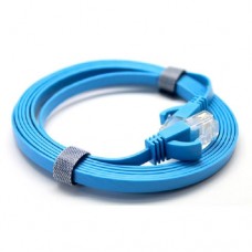 Cat6 Flat Patch Cable with Molded Boot