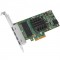 Intel I350 Chipset PCI-Express x4 Quad-Port RJ45 Copper Gigabit Ethernet Server Adapter
