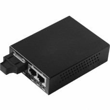 10/100M Dual Fiber 1-port SC/ST/FC & 2-port RJ45 Fast Ethernet Fiber Media Converter