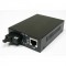 A Pair of 1000M Single Fiber 1-port SC/ST/FC & 1-port RJ45 Gigabit Ethernet BIDI WDM Fiber Media Converter