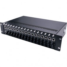 14-slot Rack for Stand-alone Media Converters