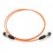 24 Fiber MTP / MPO OM1 62.5/125 Multimode Fiber Optic Patch Cable